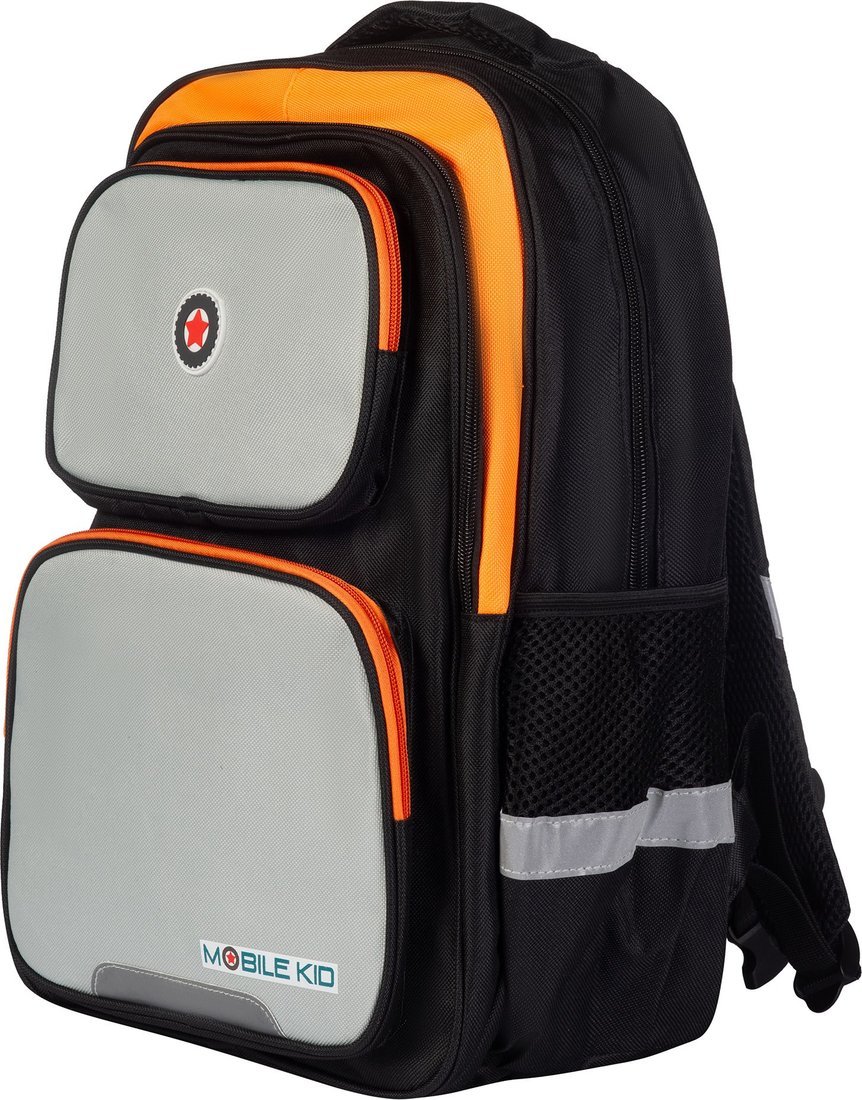 Школьный рюкзак Mobile Kid Formal SBP200 (оранжевый/черный)