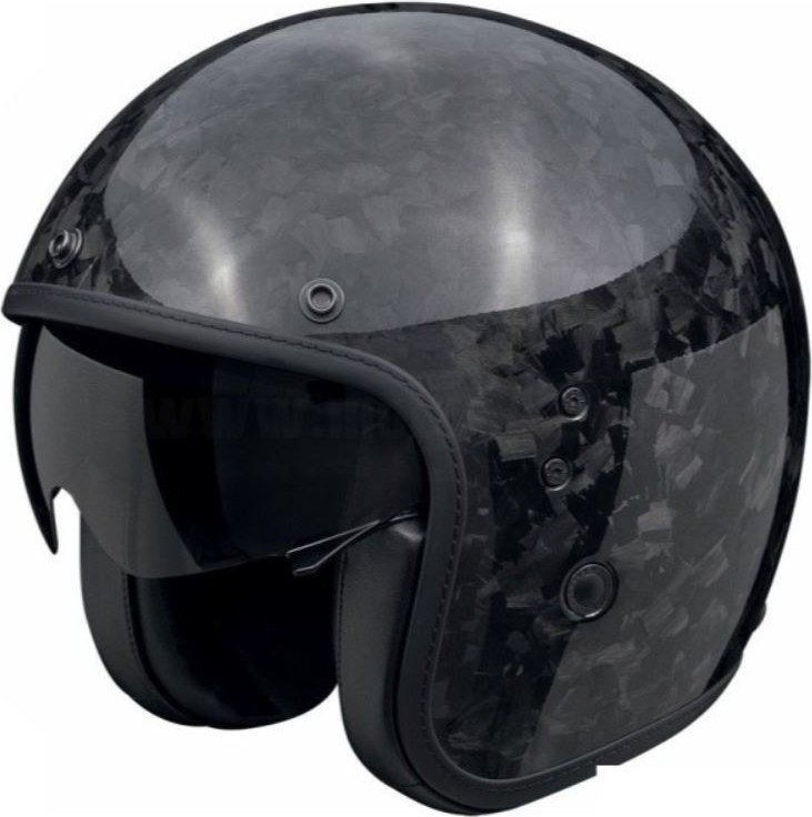 Мотошлем Scorpion Exo Belfast Evo Carbon Onyx (р. L, карбон/карбон)