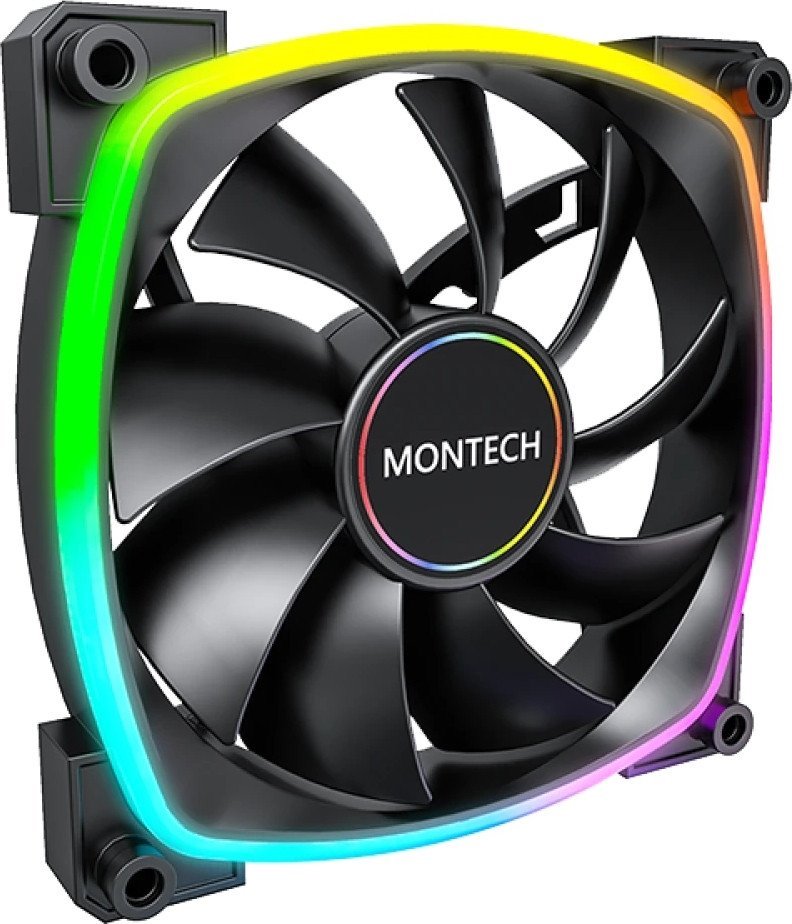 Вентилятор для корпуса Montech AX140 PWM (черный)