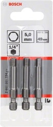 Набор бит Bosch 2607001734 (3 предмета)