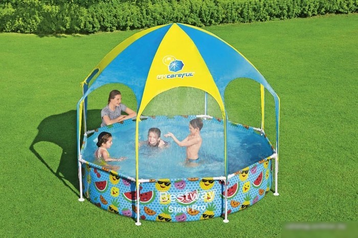 Каркасный бассейн Bestway 56432 (голубой, 244х51)