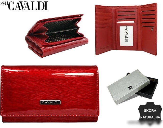 Кошелек Cedar 4U Cavaldi H29-1-SH9 (красный)