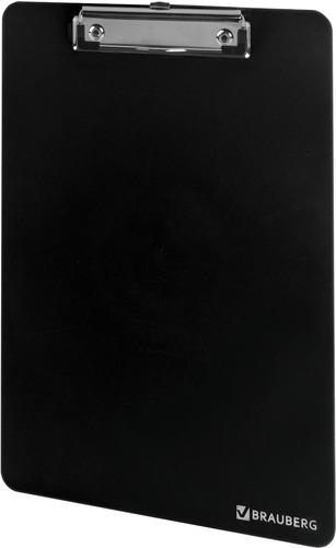 Планшет с зажимом BRAUBERG 226822 (черный)