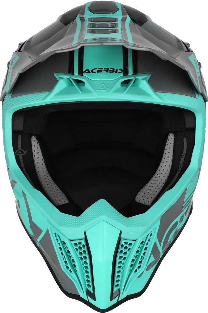 Мотошлем Acerbis Airstrike-C 0026832.869.068 (XL, бирюзовый)