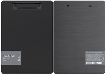 Планшет с зажимом Berlingo Steel&Style PPf_94011 (черный)