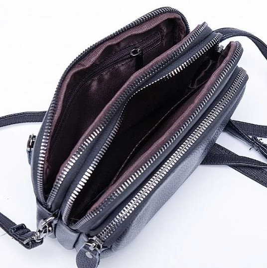Женская сумка Poshete 886-60082H-BLK (черный)