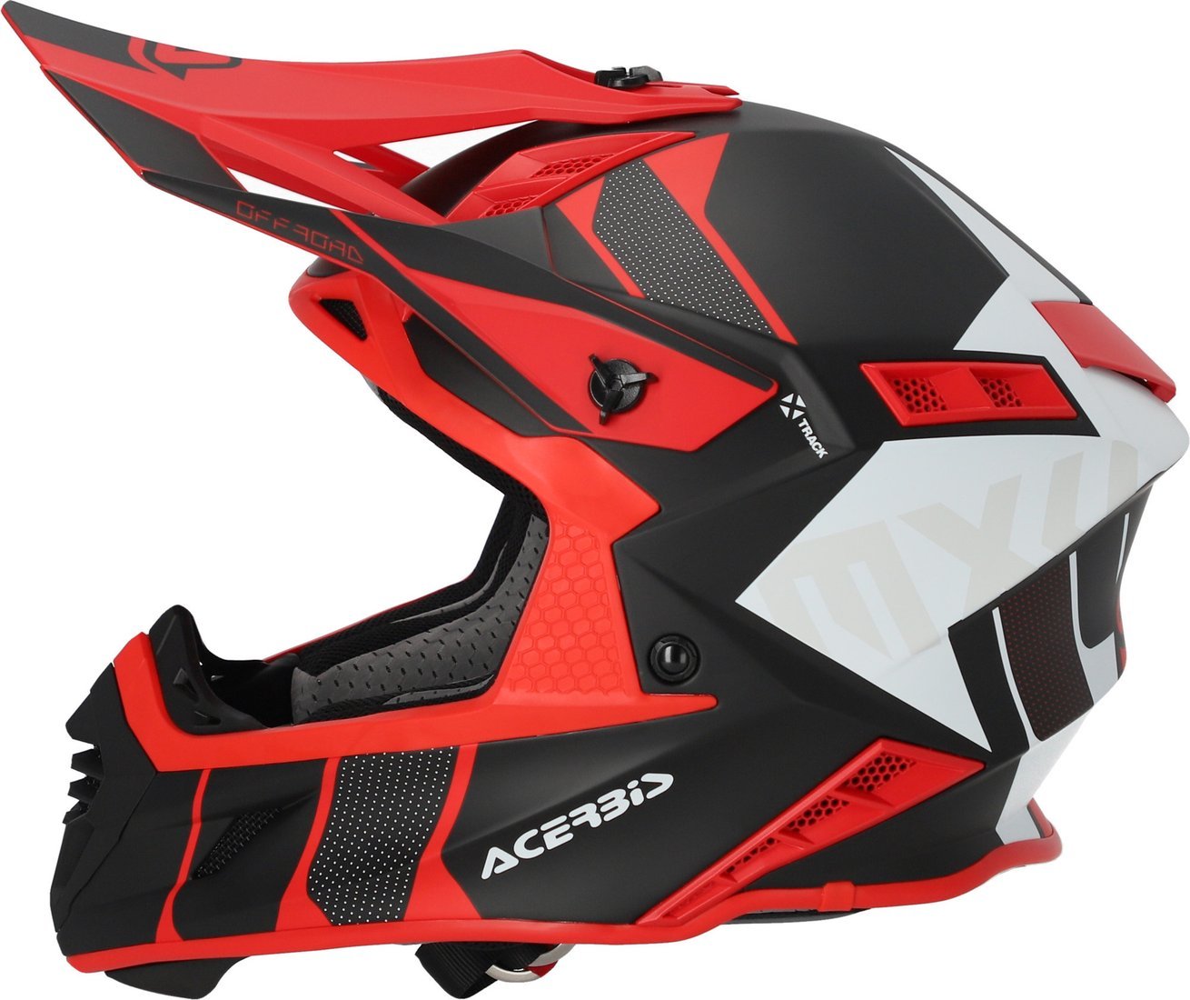 Мотошлем Acerbis X-Track 22-06 0025032.323.064 (M, черный/красный)
