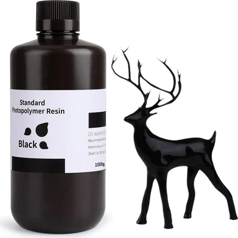 Фотополимер Elegoo Standard Resin 1кг (черный)