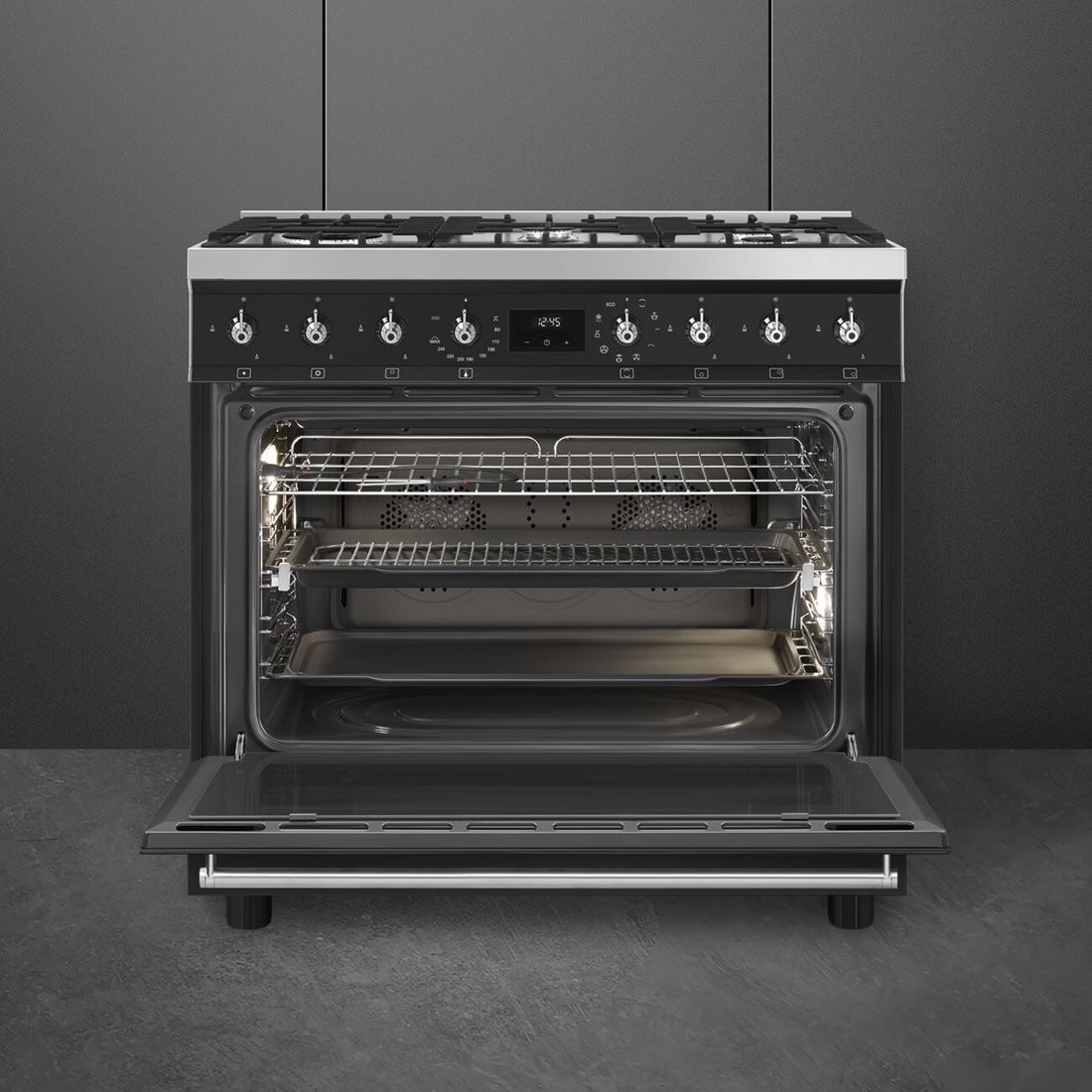 Кухонная плита Smeg C95GMCMB2
