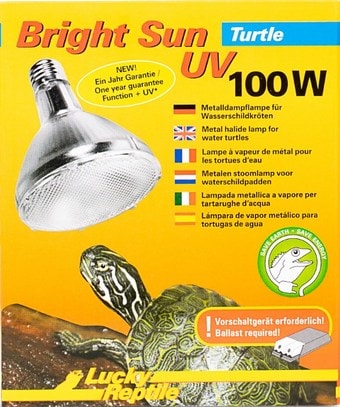 Тепловая лампа Lucky Reptile Bright Sun UV Turtle 100 Вт