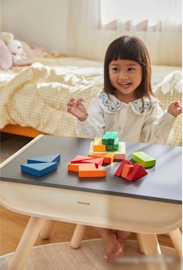Конструктор/игрушка-конструктор Plan Toys Блоки Геометрия 5467