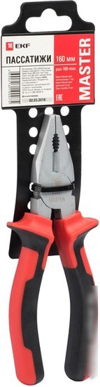 Плоскогубцы EKF Basic pas-180-mas