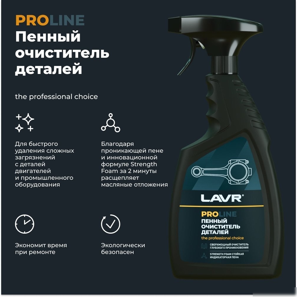 Lavr Очиститель деталей Ln2021 500мл