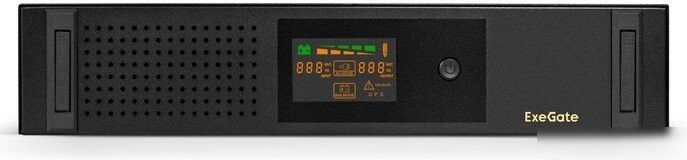 Источник бесперебойного питания ExeGate ServerRM UNL-2000.LCD.AVR.2SH.3C13.USB.2U