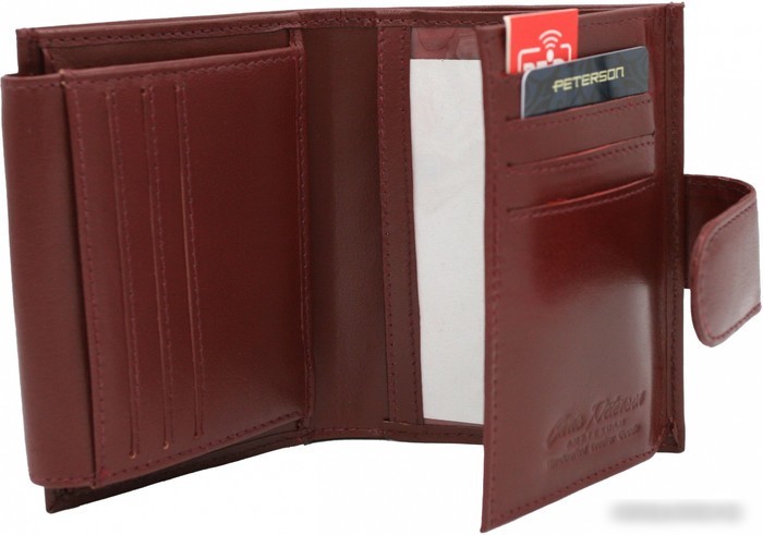 Кошелек Peterson PTN 2516-BO-7970 (винный)