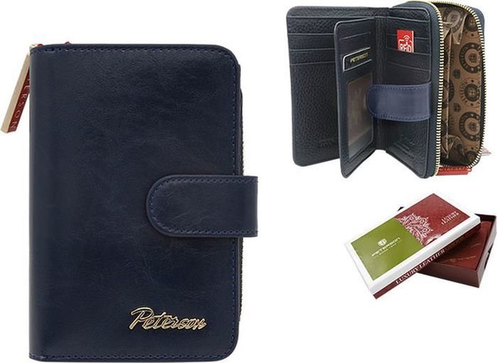 Кошелек Peterson PTN PL-602-1505 (темно-синий)