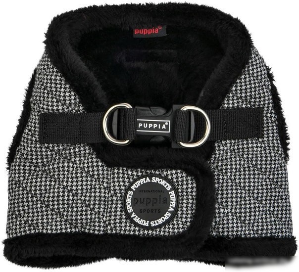 Шлейка Puppia Gaspar PAUD-HB1861-BK-XL (черный)