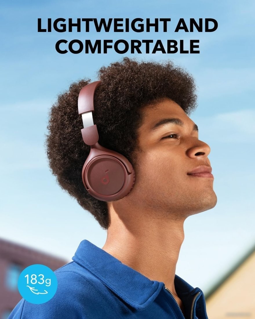 Наушники Anker Soundcore H30i (красный)