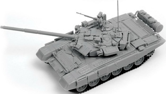 Звезда Российский основной боевой танк "Т-90" 1:72