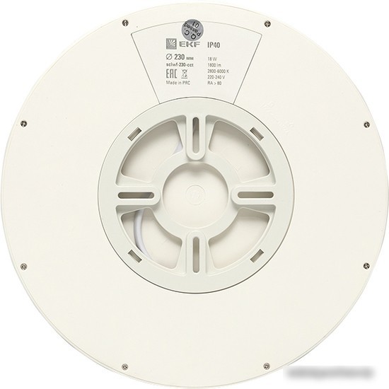 Светодиодная панель EKF 230 мм 18W Connect