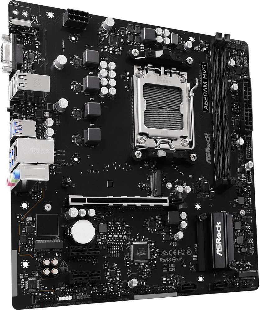 Материнская плата ASRock A620AM-HVS