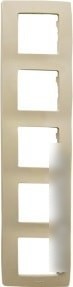 Рамка Legrand Etika 6 725 15 (слоновая кость)
