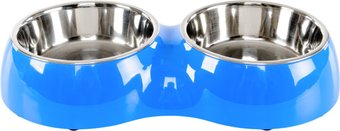 Миски на подставке ZooZooZoo на подставке SWT-6046-450 (синий)