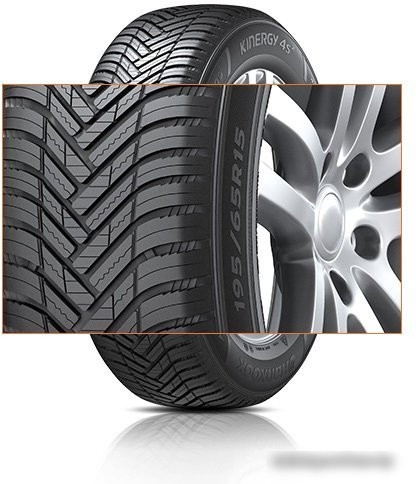 Всесезонные шины Hankook Kinergy 4S 2 H750 225/60R18 100H