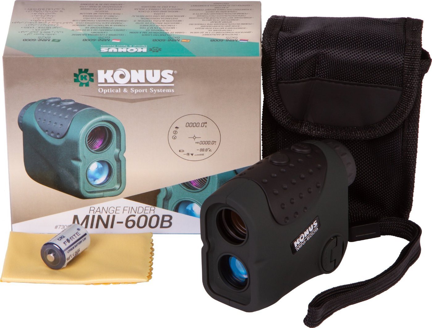 Лазерный дальномер Konus Mini-600B 76594