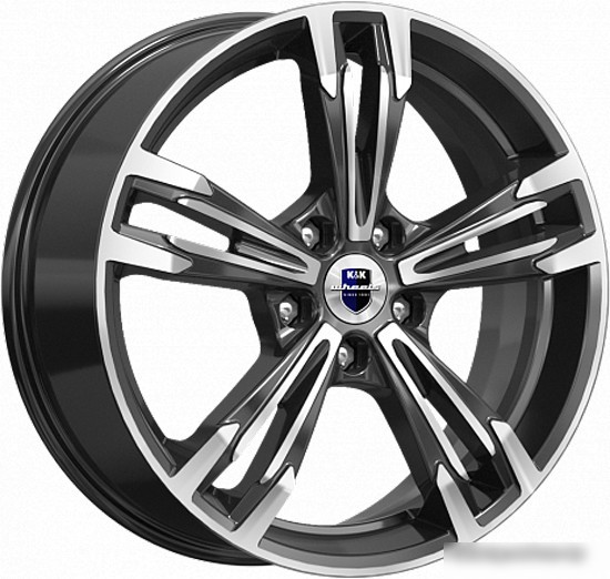 Литые диски K&K Karrera Light 18x7" 5x114.3мм DIA 66.1мм ET 45мм алмаз черный Литые диски K&K Karrera Light 18x7" 5x114.3мм DIA 66.1мм ET 45мм алмаз черный