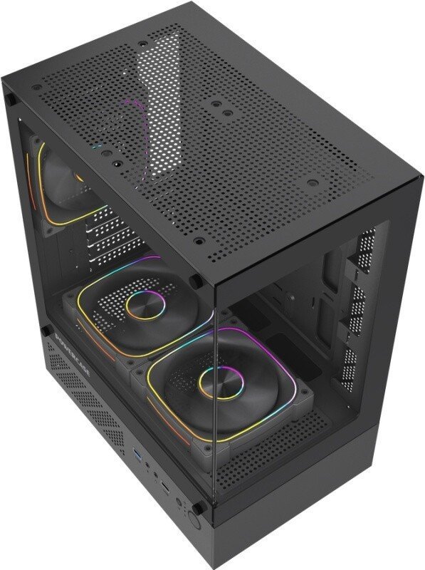 Корпус Powercase Vision Micro M1 ARGB CVMM1B-A3