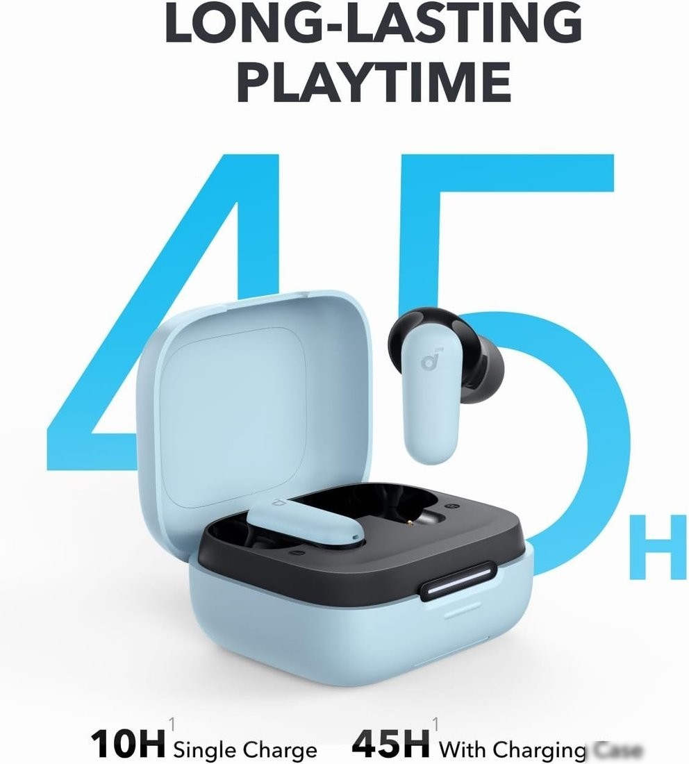 Наушники Anker Soundcore P30i (голубой)