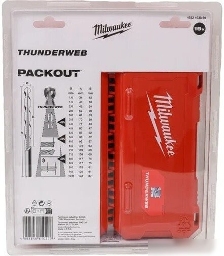 Набор сверл Milwaukee 4932493869