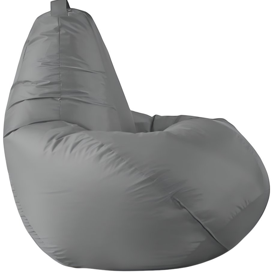 Кресло-мешок Mio Tesoro Груша XXXL GF-140x95-S (серебро)