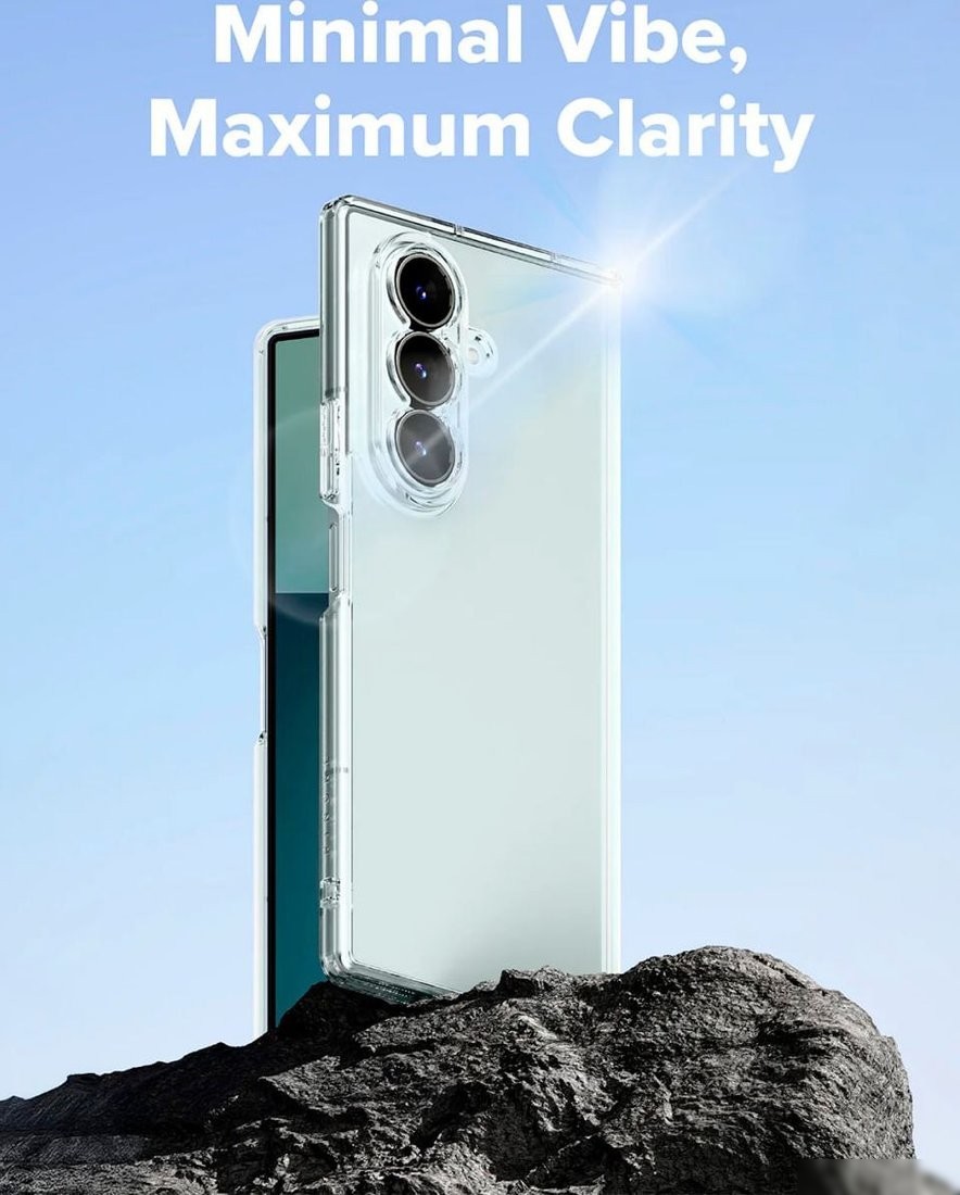 Чехол для телефона Ringke Fusion для Galaxy Z Fold 7 Clear