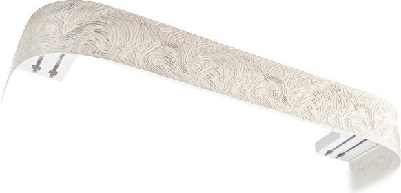 Карниз для штор Legrand Глэдис 7см 2м 2р с поворотами 58139333 (титан)