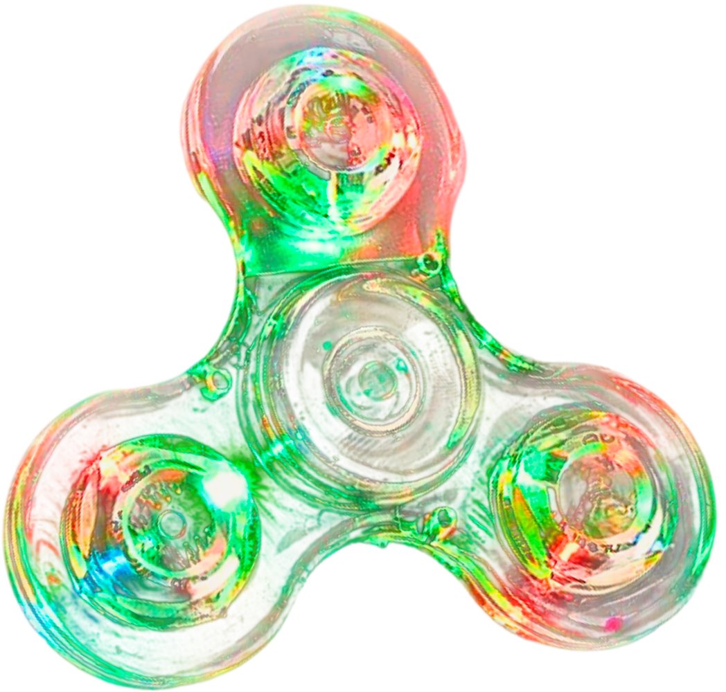 Фиджет спиннер Bingo Hand Spinner LED Transparent (прозрачный)
