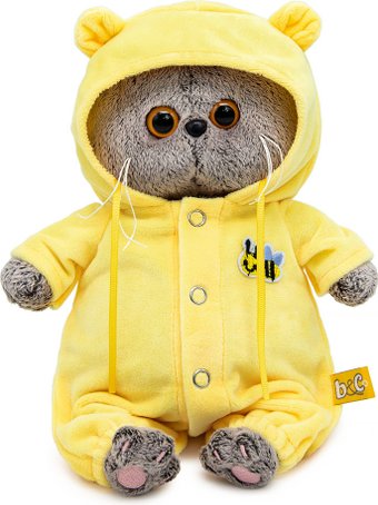 Классическая игрушка BUDI BASA Кот Басик Baby в кигуруми с пчелкой 10892856