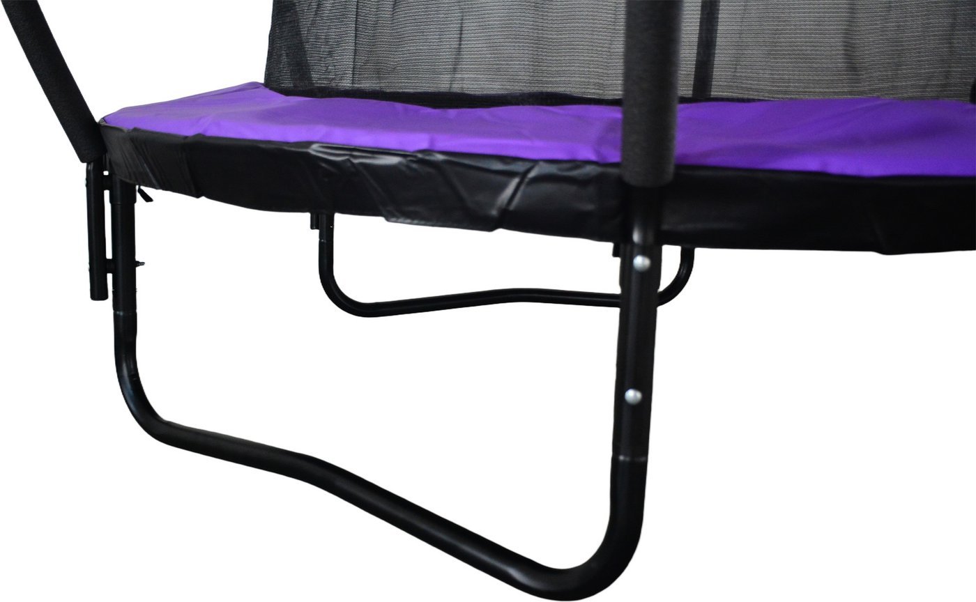 Батут GoUP Luxury 6FT (с сеткой, фиолетовый)