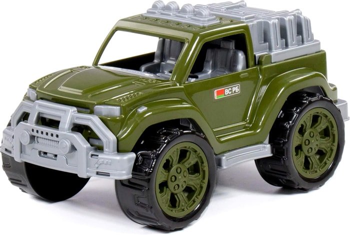 Игрушечный транспорт Полесье Автомобиль Легионер военный 87539 (зеленый)