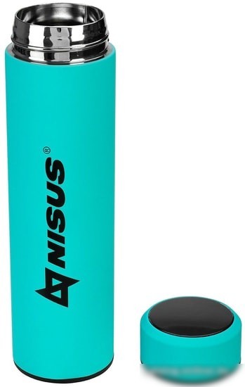Термос Nisus N.TM-049-T 0.45л (бирюзовый)