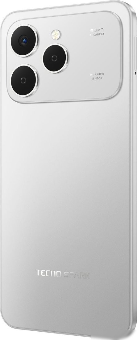 Телефон Tecno Spark 40 KM5n 8GB/256GB NFC (серый титановый)