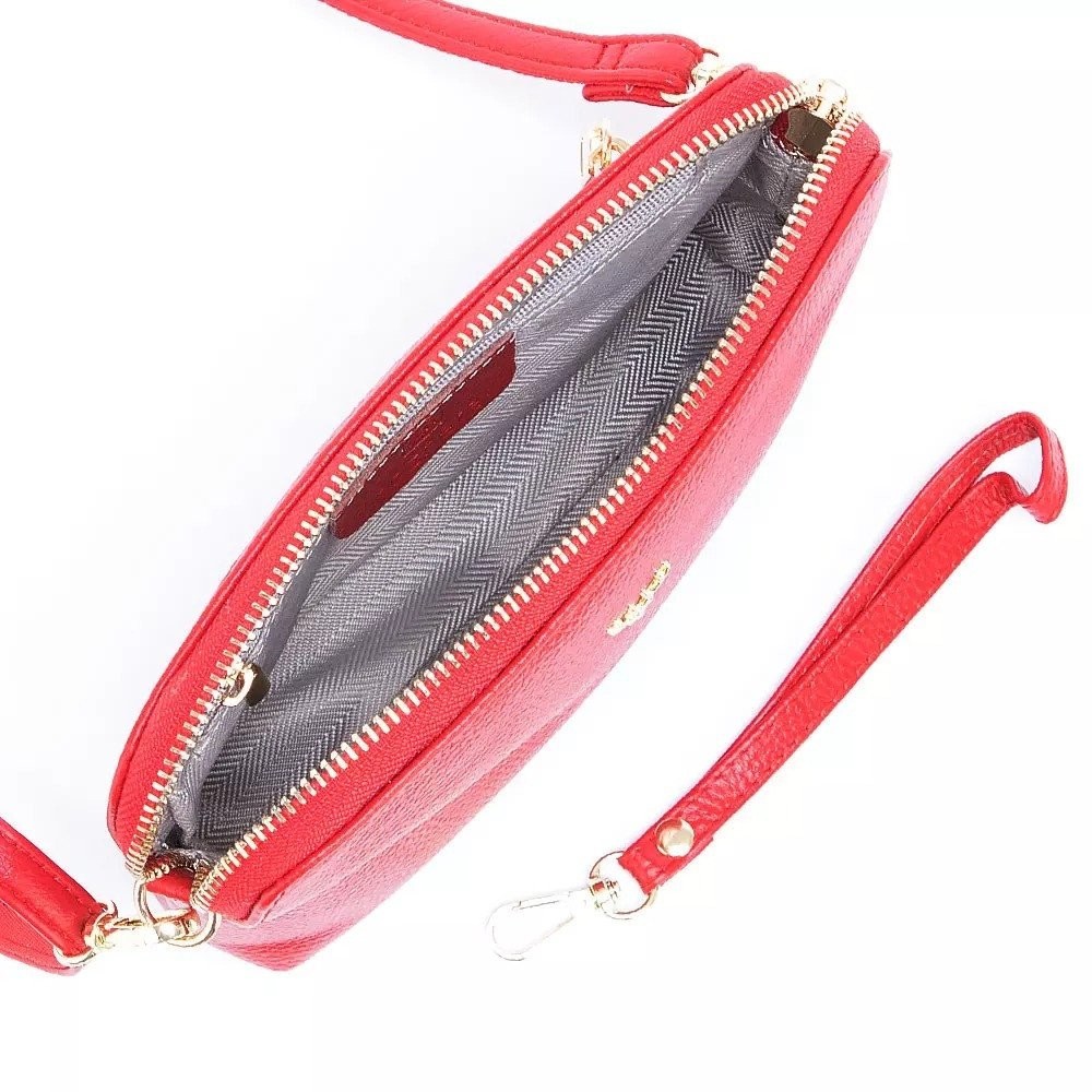 Женская сумка Poshete 886-5009-RED (красный)
