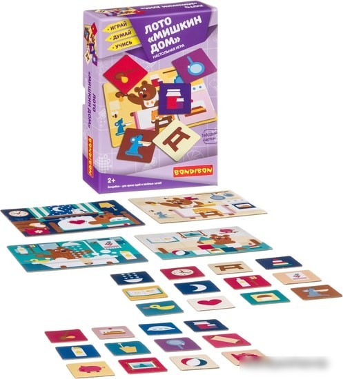 Развивающая игра Bondibon Мишкин дом ВВ3900