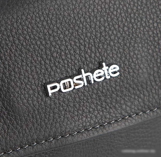 Женская сумка Poshete 892-H8347H-DGR (темно-серый)