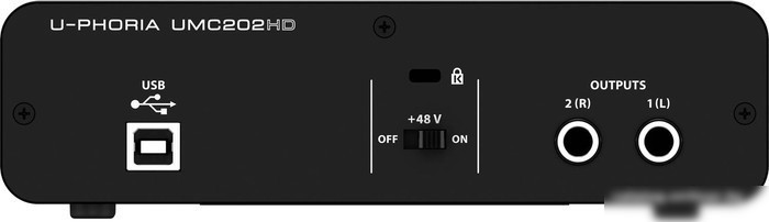 Аудиоинтерфейс BEHRINGER U-Phoria UMC202HD
