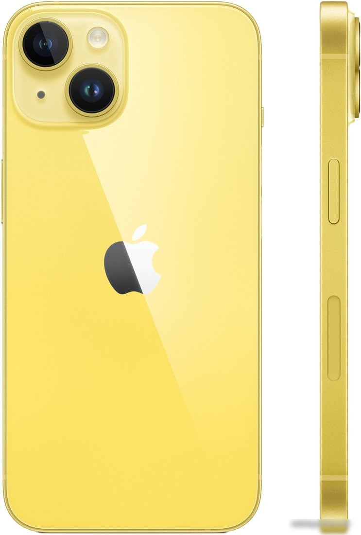 Телефон Apple iPhone 14 256GB (желтый)