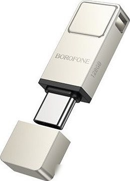 USB Flash Borofone BUD6 32GB (серебристый)