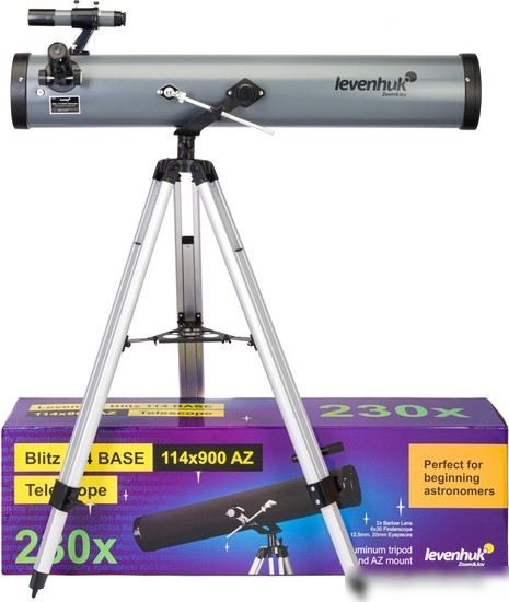 Телескоп Levenhuk Blitz 114 Plus