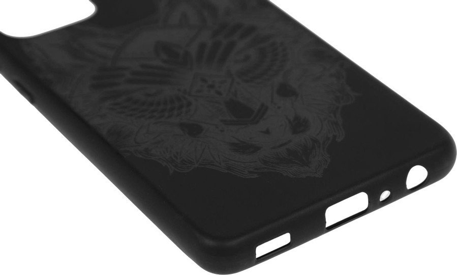 Чехол для телефона BoraSCO ArtWorks для Samsung Galaxy M52 50946 (черный/рисунок)